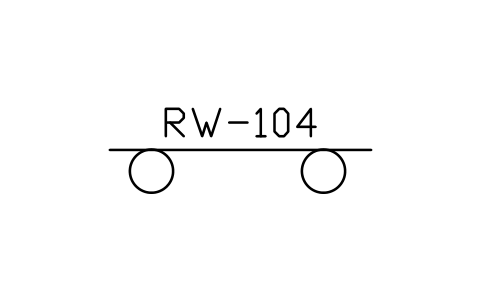 符號 Railway wagon, open type 的預覽，圖塊名 PPD_X6773_WAGON_OPEN