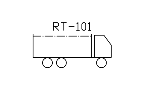 符號 Road truck, bulk type 的預覽，圖塊名 PPD_X6780_TRUCK_BULK