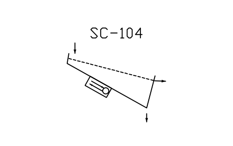符號 Screen, vibration type 的預覽，圖塊名 PPD_X6804_SCREEN_VIBRATING