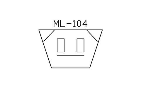 符號 Mill, roller type, vertical rotation 的預覽，圖塊名 PPD_X6833_MILL_ROLLER_VERTICAL