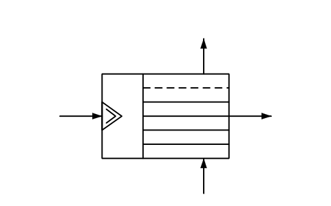 Preview of the Steam shell boiler symbol, block PPD_X6902_BOILER_STEAM_SHELL