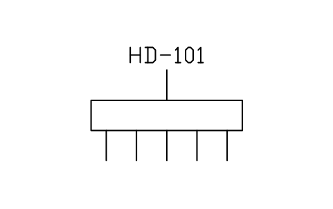 符號 Header, form 1 的預覽，圖塊名 PPD_X6926_HEADER_F1