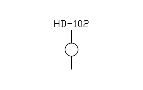 符號 Header, form 2 的預覽，圖塊名 PPD_X6927_HEADER_F2