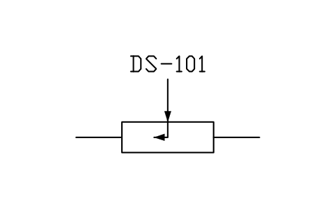 符號 De-superheater 的預覽，圖塊名 PPD_X6928_DESUPERHEATER