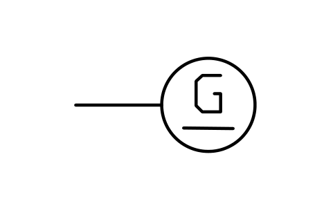 Preview of the Electrical generator, DC type symbol, block PPD_X7052_GENERATOR_DC