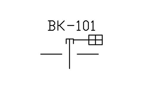 符號 Brake, disc type, cylinder actuated 的預覽，圖塊名 PPD_X7140_BRAKE_DISC