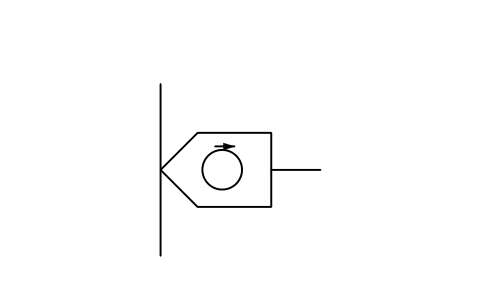 Preview of the Sensor, rotation symbol, block PPD_P127_SENSOR_ROTATION