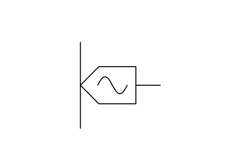 Preview of the Sensor, vibration, rotating machines symbol, block PPD_P129_SENSOR_VIBRATION_ROT