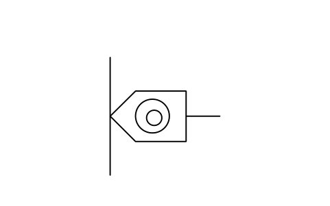 Preview of the Sensor, eccentricity, rotating machines symbol, block PPD_P130_SENSOR_ECCENTRICITY