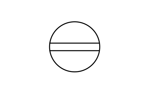 Preview of the PCI, circle form, local control system symbol, block PPD_X7203_PCI_CIRCLE_LOCAL