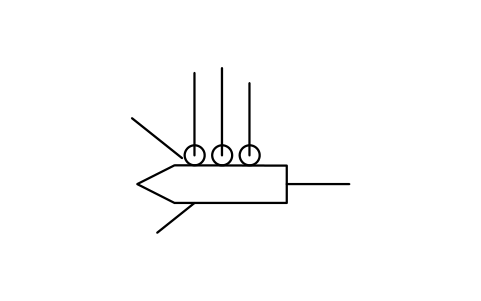 Preview of the Temperature gradient on Y-piece symbol, block PPD_X7243_TEMP_GRADIENT_Y_PIECE
