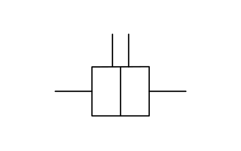Preview of the Orifice plate symbol, block PPD_X7272_ORIFICE_PLATE
