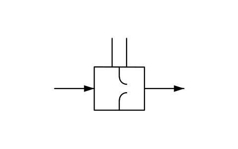 Preview of the Flow nozzle symbol, block PPD_X7273_FLOW_NOZZLE