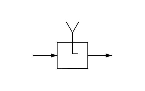 Preview of the Pitot tube symbol, block PPD_X7275_PITOT_TUBE