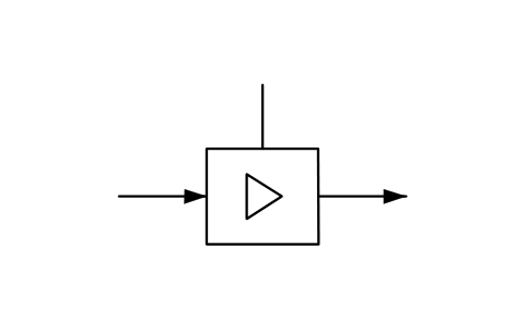 Preview of the Vortex flow meter symbol, block PPD_X7276_VORTEX