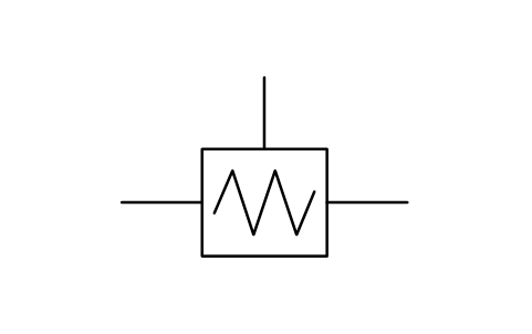Preview of the Coriolis flow meter symbol, block PPD_X7280_CORIOLIS
