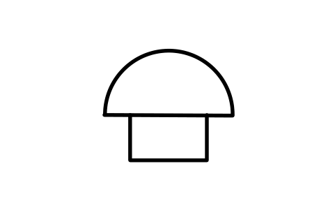 Preview of the Emergency stop symbol, block PPD_X7283_EMERGENCY_STOP