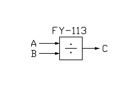 符號 Division 的預覽，圖塊名 PPD_X7357_DIVISION