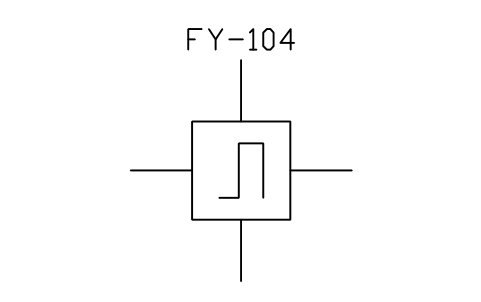 符號 Limit value, high or low 的預覽，圖塊名 PPD_X7364_LIMIT_VALUE