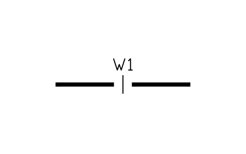 符号 分段母线 的预览,块名 PWR_BUS_SECTION