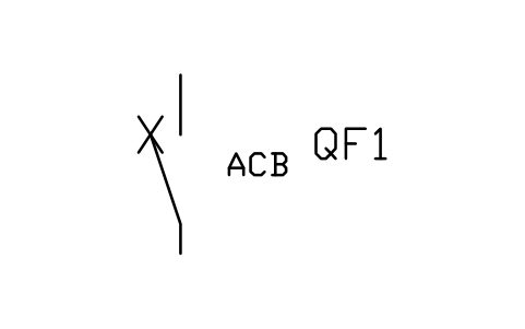 符号 空气断路器 的预览,块名 PWR_CB_ACB
