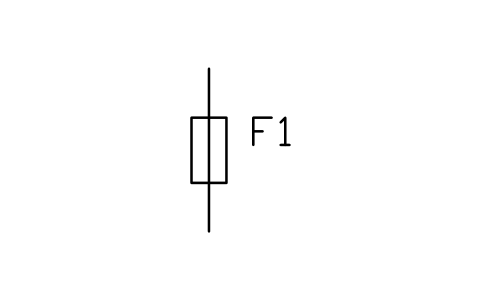 符号 熔断器 的预览,块名 PWR_FUSE