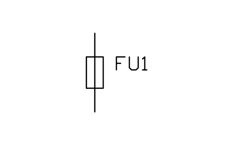 符号 低压熔断器 的预览,块名 PWR_LV_FUSE