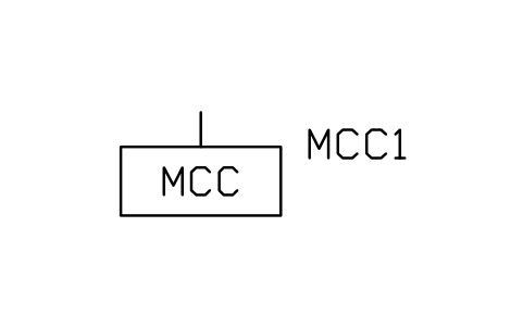 符号 电动机控制中心 的预览,块名 PWR_LV_MCC