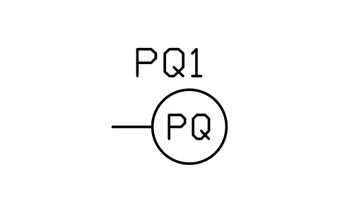 符号 电能质量分析仪 的预览,块名 PWR_M_PQ