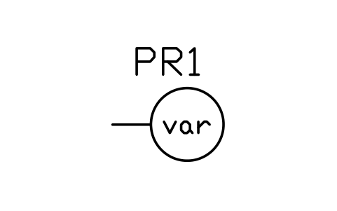符号 无功功率表 的预览,块名 PWR_M_VAR