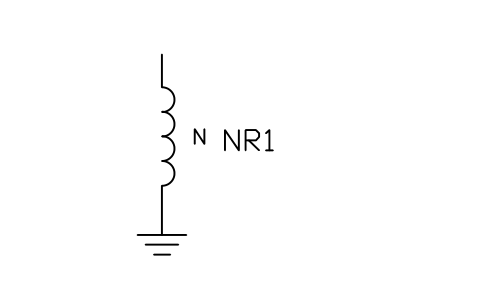 符号 中性点接地电抗器 的预览,块名 PWR_REACTOR_NEUTRAL