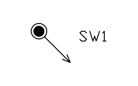 符号 拉线 的预览,块名 PWR_STAY