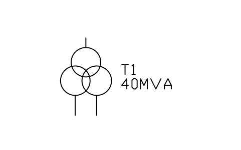 符号 三绕组变压器 的预览,块名 PWR_TX_3W