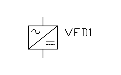 符号 变频驱动器 的预览,块名 PWR_VFD