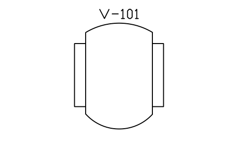 Jacketed vessel sembolünün önizlemesi, blok IS5_JVSL