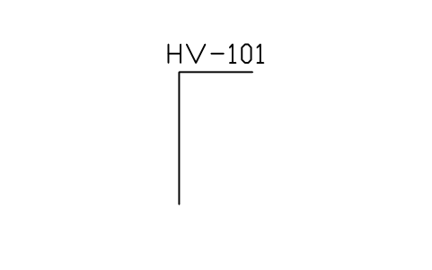Manual actuator sembolünün önizlemesi, blok IS5_MATR