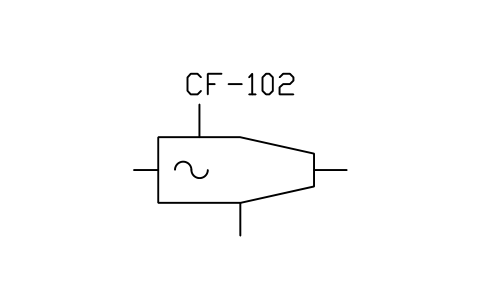 Centrifuge, decanter sembolünün önizlemesi, blok PEQ_CENTRIFUGE_DEC