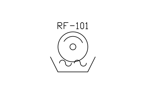 Filter, rotary drum sembolünün önizlemesi, blok PEQ_FILTER_DRUM