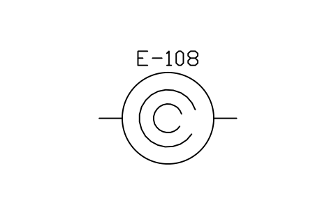 Spiral heat exchanger sembolünün önizlemesi, blok PEQ_HX_SPIRAL