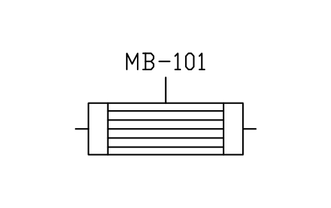 Membrane module sembolünün önizlemesi, blok PEQ_MEMBRANE
