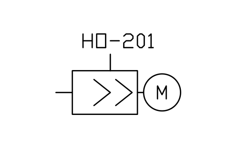Homogenizer sembolünün önizlemesi, blok PEQ_PH_HOMOG