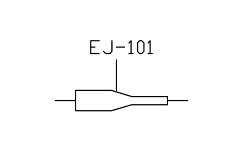 Ejector sembolünün önizlemesi, blok PEQ_PUMP_EJECTOR