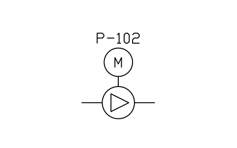 Pump, in-line sembolünün önizlemesi, blok PEQ_PUMP_INLINE
