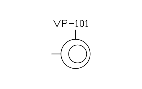 Vacuum pump, liquid ring sembolünün önizlemesi, blok PEQ_PUMP_LRING