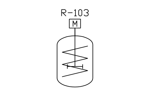 Reactor, with coil sembolünün önizlemesi, blok PEQ_RX_COIL