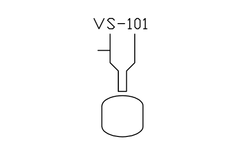 Venturi scrubber sembolünün önizlemesi, blok PEQ_SCRUB_VENTURI