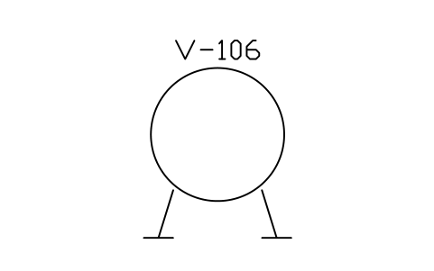 Sphere sembolünün önizlemesi, blok PEQ_VES_SPHERE