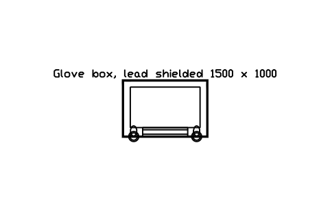 Preview of the Glove box, lead shielded 1500 x 1000 symbol, block RAD_GLOVEBOX_SHIELDED
