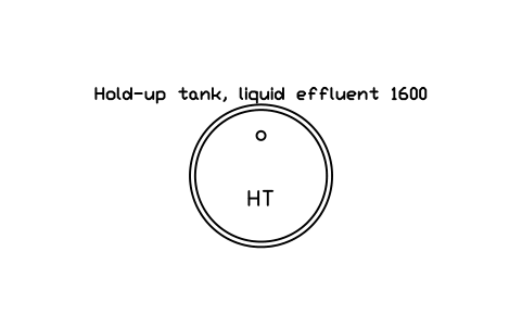 Preview of the Hold-up tank, liquid effluent 1600 symbol, block RAD_HOLDUP_TANK