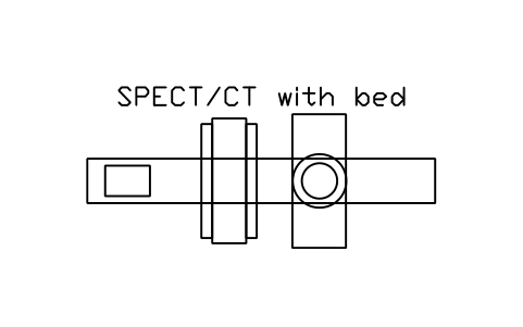 Preview of the SPECT/CT with bed symbol, block RAD_SPECT_CT